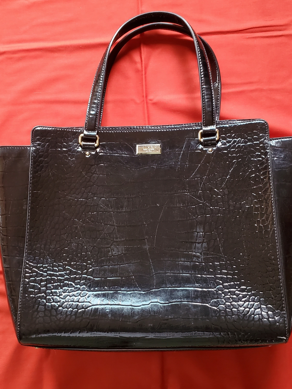 Women's Black Kate Spade New York Tote Bag